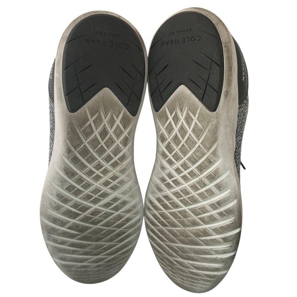 Cole Haan Sneakers Mens Size 9 Grand Plus Essex Distance Knit Lace Up Gray - Picture 6 of 8